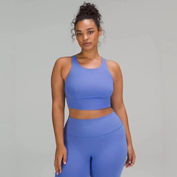 lululemon athletica Tops - NWT Lululemon Wunder Train Longline Bra *Medium Support, C/D Cup in Wild Indigo